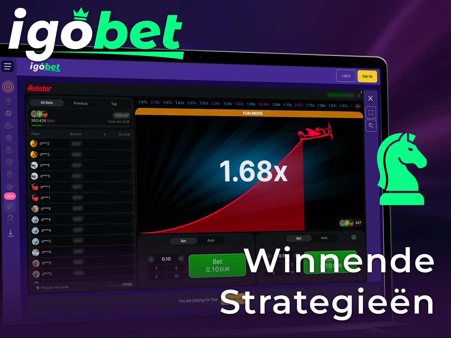 Pas winnende strategieën toe bij IgoBet Aviator om je resultaten te verbeteren.