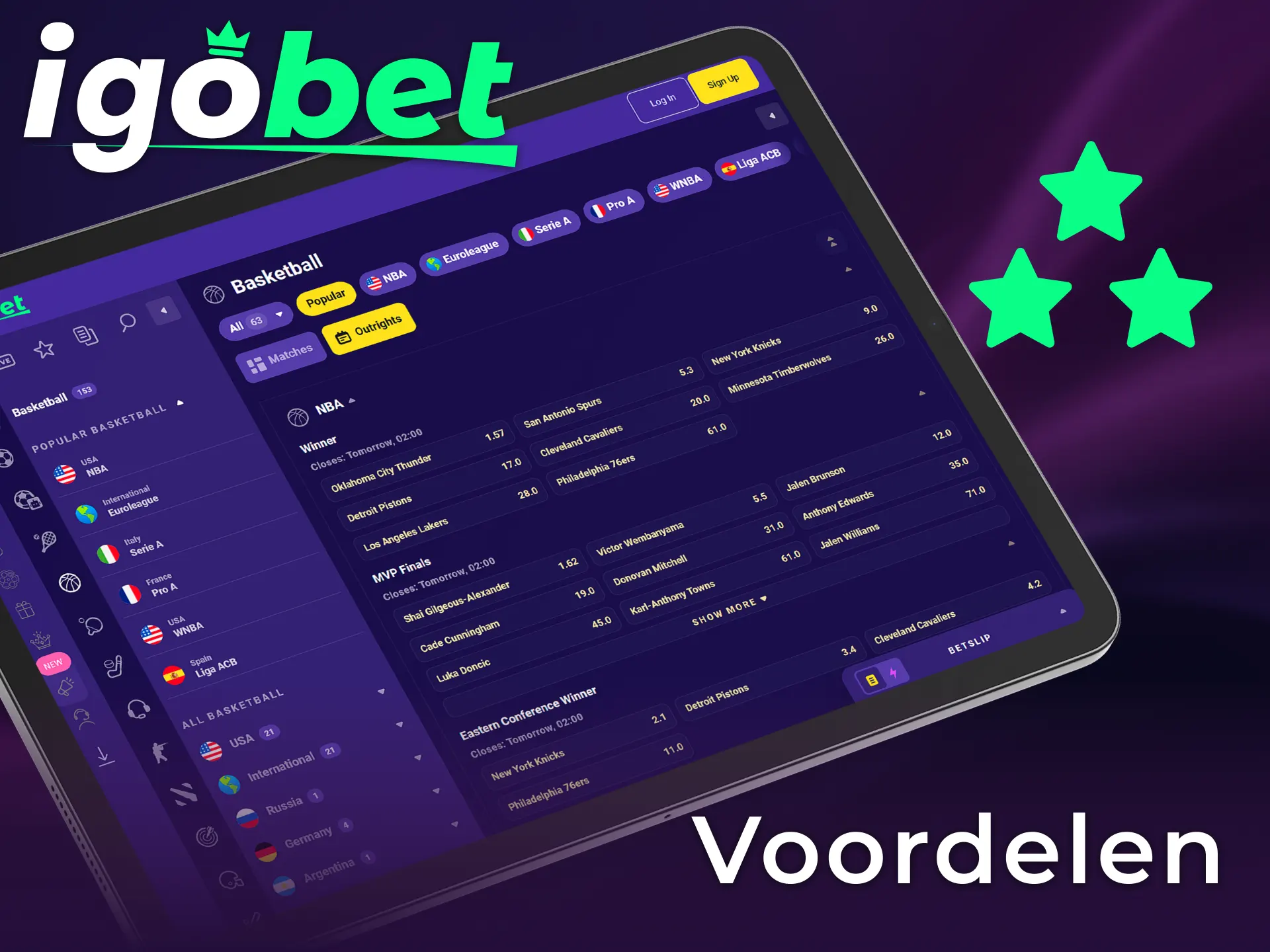 Ontdek de vele voordelen van basketbal weddenschappen bij het betrouwbare merk Igobet.