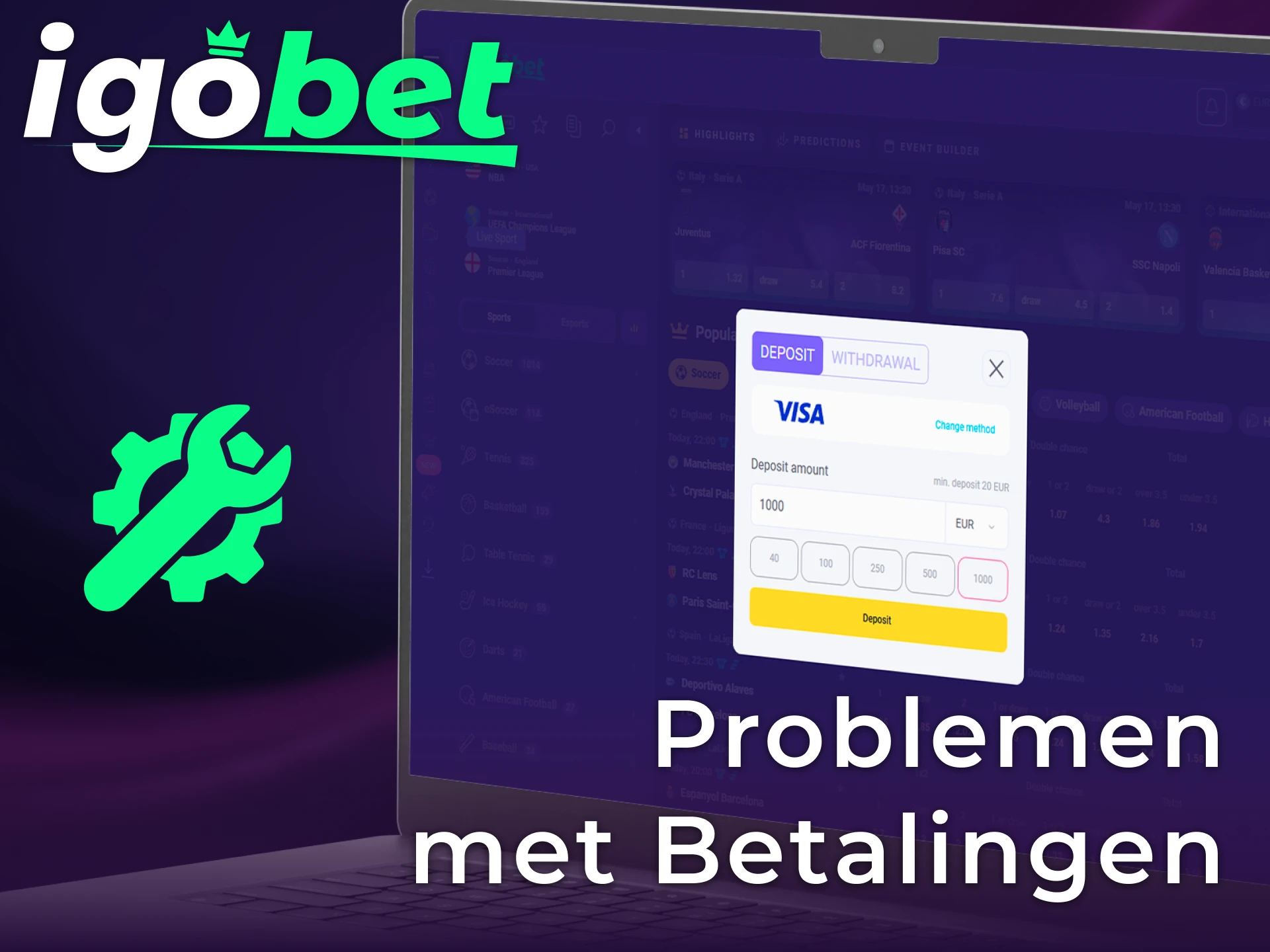 Los mogelijke problemen met betalingen bij IgoBet direct op met handige tips.