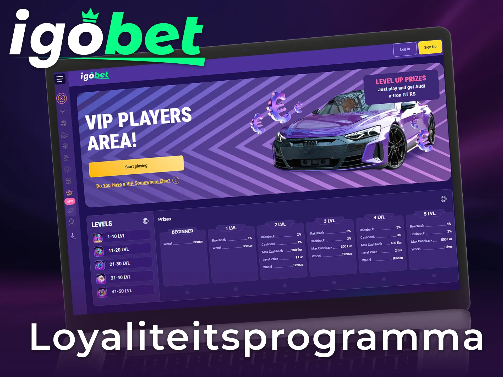 Word lid van het Igobet loyaliteitsprogramma voor exclusieve Igobet bonussen voordelen.