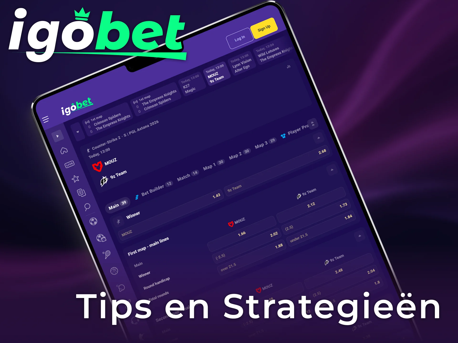 Pas de beste tips en strategieën toe voor CS2 bij IgoBet om winsten te maximaliseren.