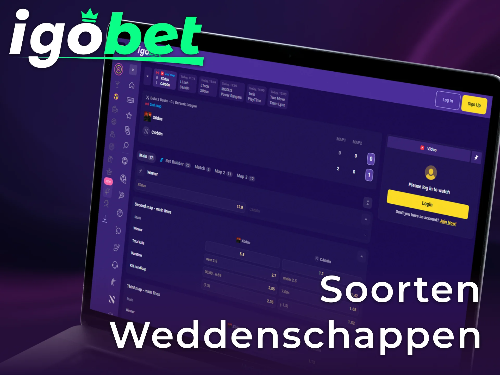 Ontdek de verschillende soorten Dota 2 weddenschappen bij het officiële IgoBet.