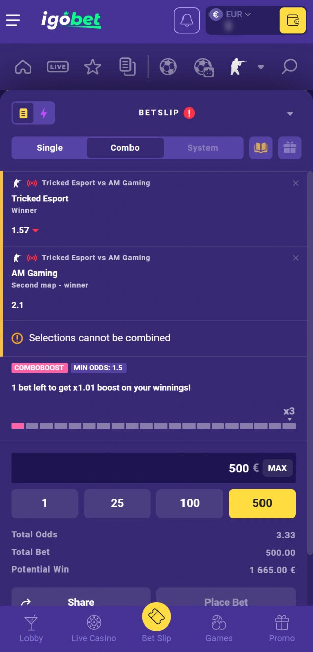 Plaats je inzet op de spannendste toernooien en win met de beste esports odds bij IgoBet.