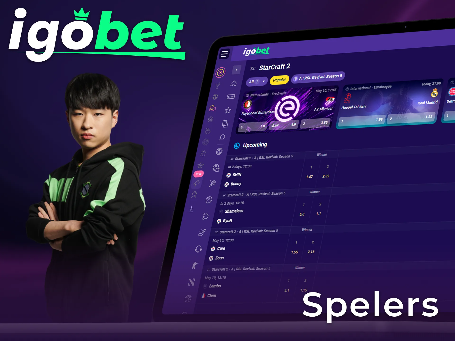 Ontdek welke top StarCraft II spelers je dit seizoen in de gaten moet houden voor slimme weddenschappen bij IgoBet.