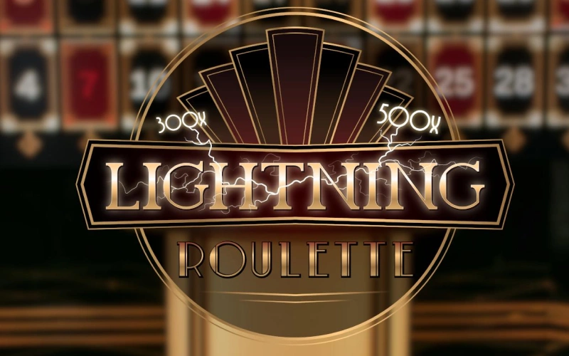 Ervaar de spanning van Lightning Roulette in het live casino van IgoBet.