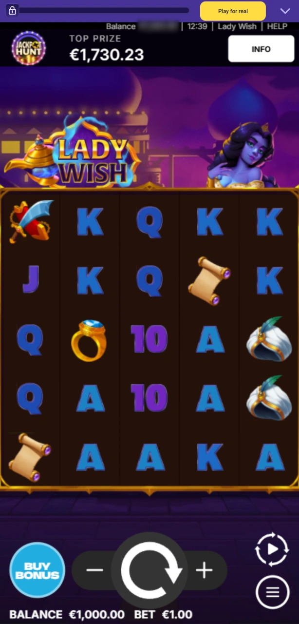 Kies een spel bij IgoBet en stel je inzet in om direct te spelen.